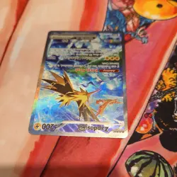 Zapdos ex 204/165 Sv2a: Pokemon Card 151 Holo English - Image 5