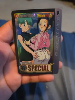 Bulma and Chi Chi No.5 Special Premium Edition Custom Art Dragon Ball Anime Card - Image 1
