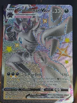 Grimmsnarl Vmax SV117/SV122 Pokemon Card En Shining Fates Shiny Rare NM - Image 2