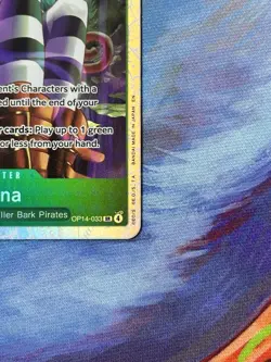 Perona OP14-033 SR The Azure Sea's Seven One Piece Card TCG - Image 4