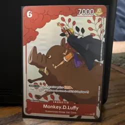 Monkey.D.Luffy (Gift Collection 2023) P-001 One Piece Promotion Cards Foil - Image 1