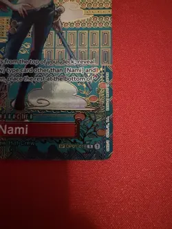One Piece Card Nami SP OP01-016 ENG Perfect Condition - Image 2