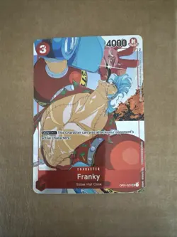 One Piece Gift Collection 2023 Franky OP01-021 Promo Promotion Card NM - Image 1