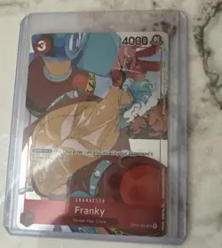 One Piece Gift Collection 2023 Franky OP01-021 Promo Promotion Card NM - Image 3