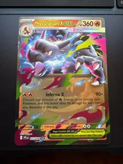 Mega Charizard X EX 013/094 - Phantasmal Flames (PFL) Pokemon Card NM - Image 1