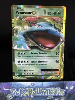 Pokemon Card Venusaur Ex 1/108 XY Evolutions Half Art Rare Near Mint - Image 1