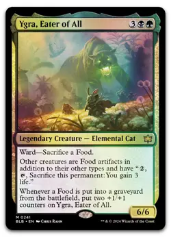 Ygra, Eater of All #241 (Foil) (NM) Bloomburrow BLB Magic MTG - Image 1