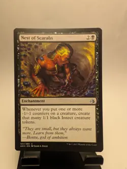 MTG Nest of Scarabs - x1 - LP - Amonkhet - Image 1