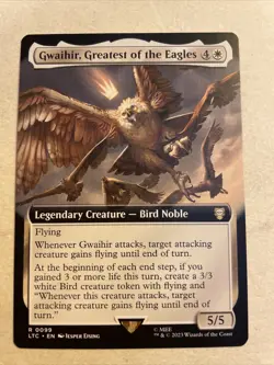 Gwaihir, Greatest of the Eagles (Extended Art) Commander: the Lord of the Rings: - Image 1