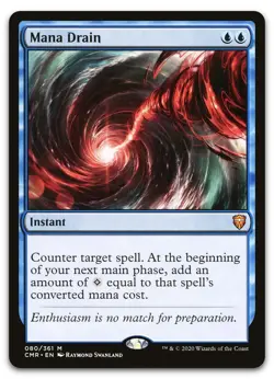 Mana Drain #80 (NM) Commander Legends CMR Magic MTG - Image 1
