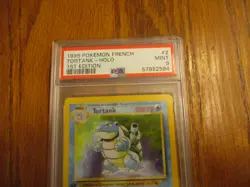 Tortank / Blastoise #2 Holo PSA 9 French 1st Edition 1999 Pokemon Base Set - Image 2