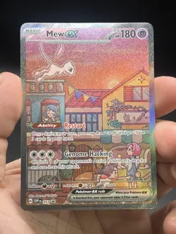 Mew ex 053 Pokemon Scarlet Violet 151 UPC Black Star Promo English NM - Image 3