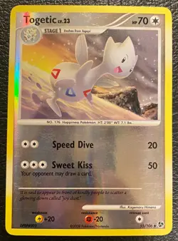 Pokemon TCG - Togetic 55/106 - Great Encounters (2008) Reverse Holo - LP - Image 1