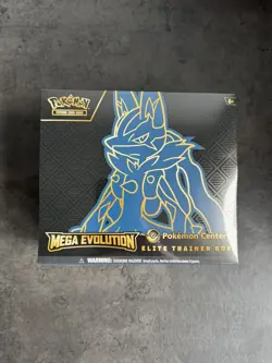 Pokemon Center Mega Evolution Lucario Elite Trainer Box ETB - New & Sealed - Image 1