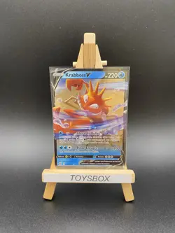 Carte Pokemon Krabboss V 028/172 / Bloc EB Stars Etincelantes EB9 / NEUF FR - Image 1