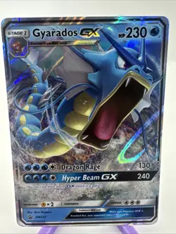 Pokemon TCG Gyarados GX SM Black Star Promo SM212 Holo Promo - Image 1