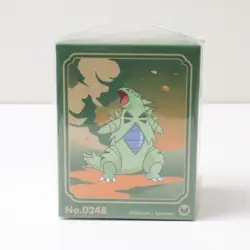 Pokemon S Chinese Exclusive Tyranitar Metal Deck Storage Box NEW Collectible - Image 2