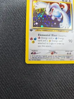 Pokemon TCG Lugia Neo Genesis 1st Edition Holo Rare Near Mint Condition 🔥 - Image 3