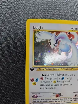 Pokemon TCG Lugia Neo Genesis 1st Edition Holo Rare Near Mint Condition 🔥 - Image 4