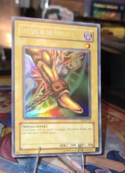 Left Leg of the Forbidden One LOB-121 The Legend of Blue Eyes White Dragon... - Image 1
