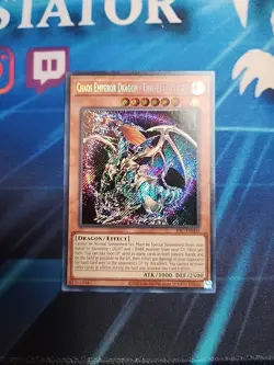 Chaos Emperor Dragon - Envoy of the End IOC-EN000 25th Anniversary Secret NM - Image 1