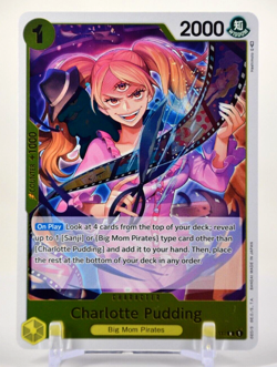 OP03-112 Charlotte Pudding (R) Pillars of Strength One Piece CCG - Image 1