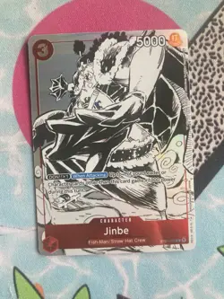 One Piece TCG Gift Collection 2023 Promotion Jinbe ST01-005 Alt Art English - Image 1