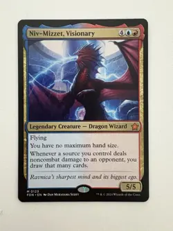 Niv-Mizzet Visionary MTG Magic the Gathering Card NM Near Mint FDN - Image 1