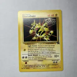 Pokemon TCG Electabuzz #2 Movie Black Star Promo 1999 Movie Card LP - Image 1