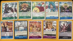 One Piece TCG Pre-Release, 2nd Anniversary Stamp Lot Of 75 Card OP07-12 - Image 3