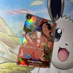 Portgas.D.Ace (Gift Collection 2023) P-028 One Piece Promotion Cards Foil Nm - Image 5
