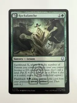 Rockalanche Foil MTG Magic the Gathering Card NM Near Mint TLA - Image 1