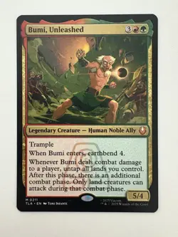 Bumi Unleashed MTG Magic the Gathering Card NM Near Mint TLA - Image 1