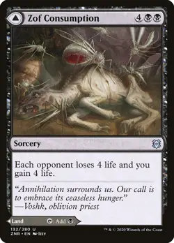 Zof Consumption // Zof Bloodbog [Zendikar Rising] Magic MTG - Image 1