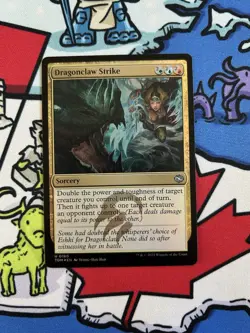 Dragonclaw Strike x1 Mtg Foil Tarkir: Dragonstorm - Image 1