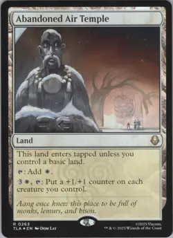 MTG Foil Abandoned Air Temple R Avatar: The Last Airbender 263 NM - Image 1