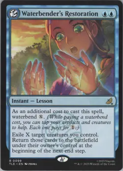 MTG Normal Waterbender's Restoration R Avatar: The Last Airbender: Eternal-Legal - Image 1