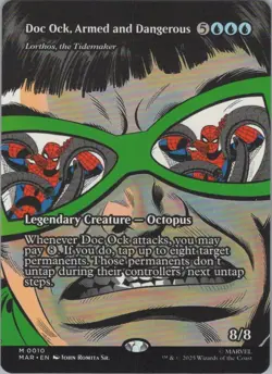 Doc Ock, Armed and Dangerous - Lorthos, (Regular) (Borderless) M Marvel Univ - Image 1