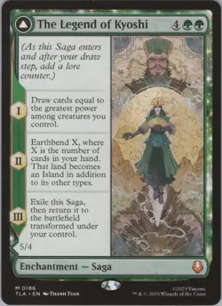 MTG (Regular) The Legend of Kyoshi M Avatar: The Last Airbender 186 NM - Image 1