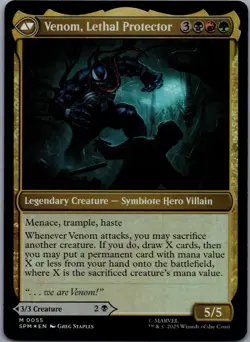 MTG Foil Eddie Brock M Marvel's Spider-Man 55 NM - Image 2