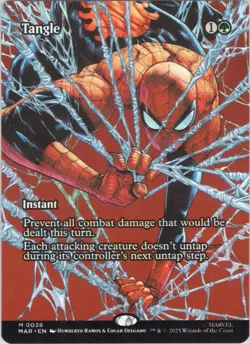 MTG Normal Tangle (Borderless) M Marvel Universe Eternal-Legal 38 NM - Image 1