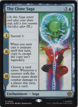 MTG Foil The Clone Saga R Marvel's Spider-Man 28 NM - Image 1