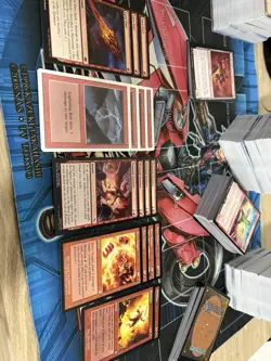 Magic The gathering mono red pauper Deck Complete - Image 2