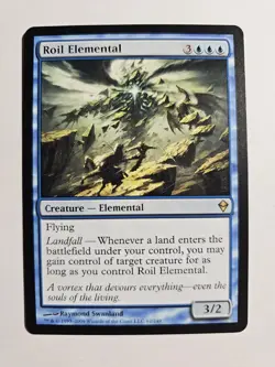 Roil Elemental Zendikar Regular Magic the Gathering 62/249 Nm - Image 1
