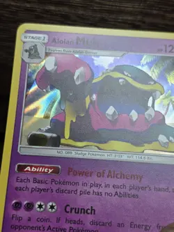 Alolan Muk 58/149 Holo Rare - Pokemon Sun & Moon Base Set Single Card NM - Image 2