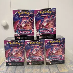 Pokemon Fusion Strike Build And Battle Box Brand New Sealed X 5 - Image 1