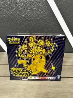 Pokemon TCG Scarlet & Violet Surging Sparks Elite Trainer Box ETB - NEW - SEALED - Image 1