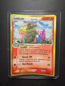 2006 Pokemon Delta Species EX Crystal Guardians Ludicolo Holo 6/100 MP - Image 1