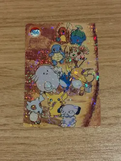 Pokemon Pocket Monsters Vending Prism Sticker #366 Happy Trail - Image 1