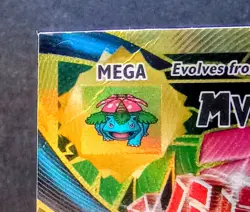 Pokemon TCG: Mega Venusaur EX #100/108 XY Evolutions Full Art Miscut Square Off - Image 2
